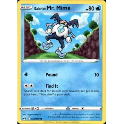 Crown Zenith - 030/159 - Galarian Mr. Mime
