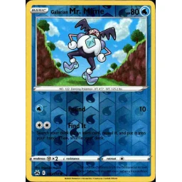 Crown Zenith - 030/159 - Galarian Mr. Mime - Reverse Holo