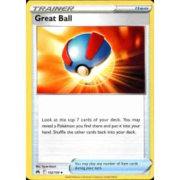 Crown Zenith - 132/159 - Great Ball