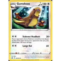 Crown Zenith - 118/159 - Gumshoos - Rare