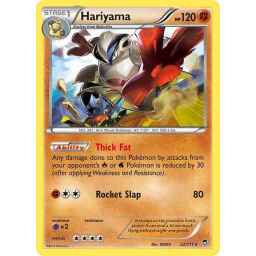 Furious Fists - 052/111 - Hariyama - Rare