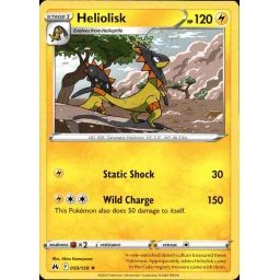 Crown Zenith - 050/159 - Heliolisk - Rare