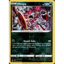 Crown Zenith - 083/159 - Hoopa - Reverse Holo