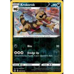Crown Zenith - 079/159 - Krokorok - Reverse Holo