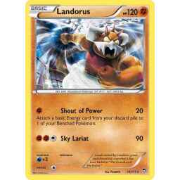 Furious Fists - 058/111 - Landorus - Holo Rare (Lightly Played)