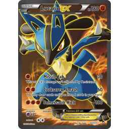 Furious Fists - 107/111 - Lucario EX (Moderately Played)