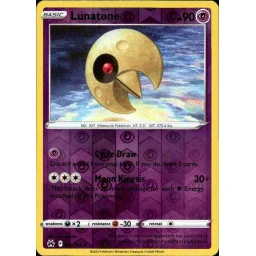 Crown Zenith - 062/159 - Lunatone - Reverse Holo