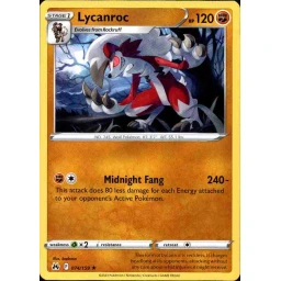 Crown Zenith - 074/159 - Lycanroc - Rare