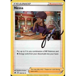 Crown Zenith - 136/159 - Nessa - Holo Rare
