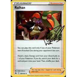 Crown Zenith - 140/159 - Raihan - Holo Rare