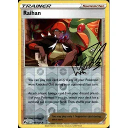Crown Zenith - 140/159 - Raihan - Reverse Holo