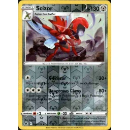 Crown Zenith - 086/159 - Scizor - Reverse Holo