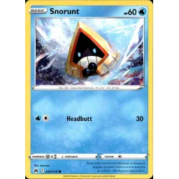 Crown Zenith - 034/159 - Snorunt