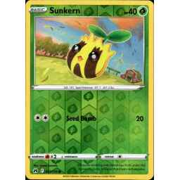 Crown Zenith - 007/159 - Sunkern - Reverse Holo