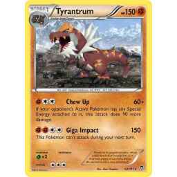 Furious Fists - 062/111 - Tyrantrum - Rare