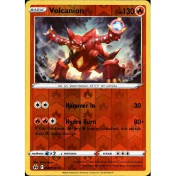 Crown Zenith - 026/159 - Volcanion - Reverse Holo