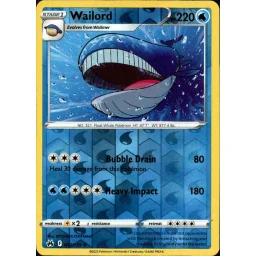 Crown Zenith - 032/159 - Wailord - Reverse Holo