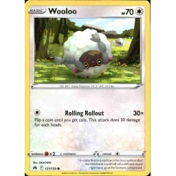 Crown Zenith - 121/159 - Wooloo