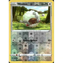 Crown Zenith - 121/159 - Wooloo - Reverse Holo