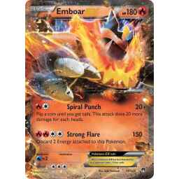 Breakpoint - 014/122 - Emboar EX (Lightly Played)