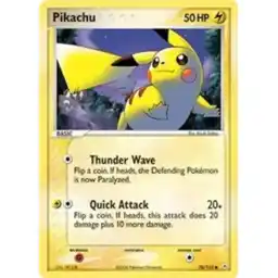 EX: Holon Phantoms - 078/110 - Pikachu