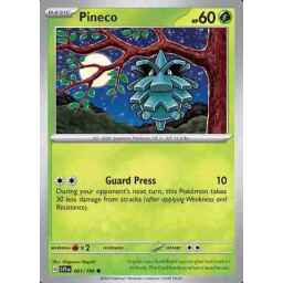 Scarlet & Violet - 001/198 - Pineco - Reverse Holo