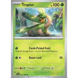 Scarlet & Violet - 007/198 - Tropius - Reverse Holo