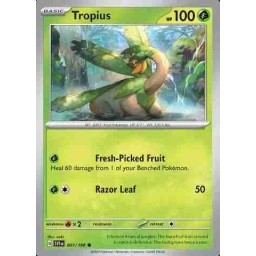 Scarlet & Violet - 007/198 - Tropius - Reverse Holo