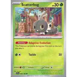 Scarlet & Violet - 008/198 - Scatterbug - Reverse Holo