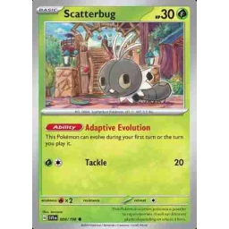 Scarlet & Violet - 008/198 - Scatterbug - Reverse Holo