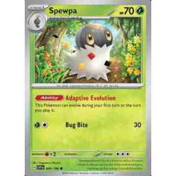 Scarlet & Violet - 009/198 - Spewpa - Reverse Holo