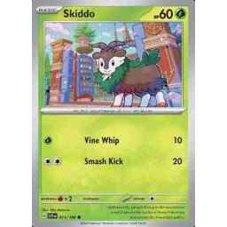 Scarlet & Violet - 011/198 - Skiddo - Reverse Holo