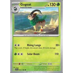 Scarlet & Violet - 012/198 - Gogoat - Reverse Holo