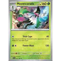 Scarlet & Violet - 015/198 - Meowscarada - Holo Rare
