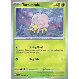 Scarlet & Violet - 016/198 - Tarountula - Reverse Holo
