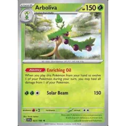 Scarlet & Violet - 023/198 - Arboliva - Holo Rare