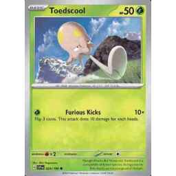 Scarlet & Violet - 024/198 - Toedscool - Reverse Holo