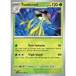 Scarlet & Violet - 026/198 - Toedscruel - Reverse Holo