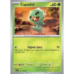 Scarlet & Violet - 027/198 - Capsakid - Reverse Holo
