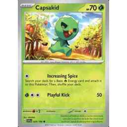Scarlet & Violet - 028/198 - Capsakid - Reverse Holo