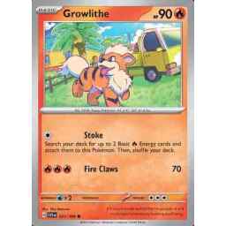 Scarlet & Violet - 031/198 - Growlithe - Reverse Holo