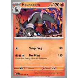 Scarlet & Violet - 034/198 - Houndoom - Reverse Holo