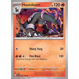 Scarlet & Violet - 034/198 - Houndoom - Reverse Holo