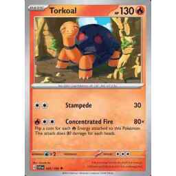 Scarlet & Violet - 035/198 - Torkoal - Reverse Holo