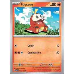 Scarlet & Violet - 036/198 - Fuecoco - Reverse Holo