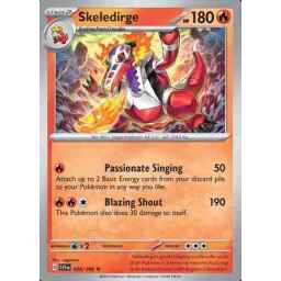 Scarlet & Violet - 038/198 - Skeledirge - Holo Rare