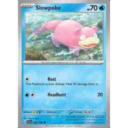 Scarlet & Violet - 042/198 - Slowpoke - Reverse Holo