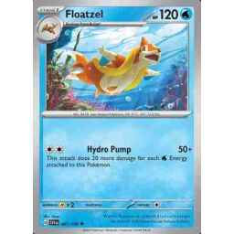 Scarlet & Violet - 047/198 - Floatzel - Reverse Holo