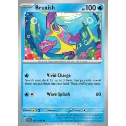 Scarlet & Violet - 051/198 - Bruxish - Reverse Holo