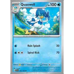Scarlet & Violet - 053/198 - Quaxwell - Reverse Holo